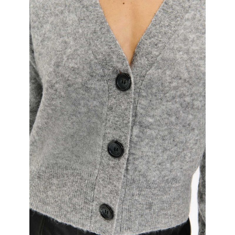 Veronika Maine Fuzzy Three Button Cardigan image number 2